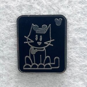 🔮 5/$25 Disney Stick People‎ Cat With Mouse Ears Pin